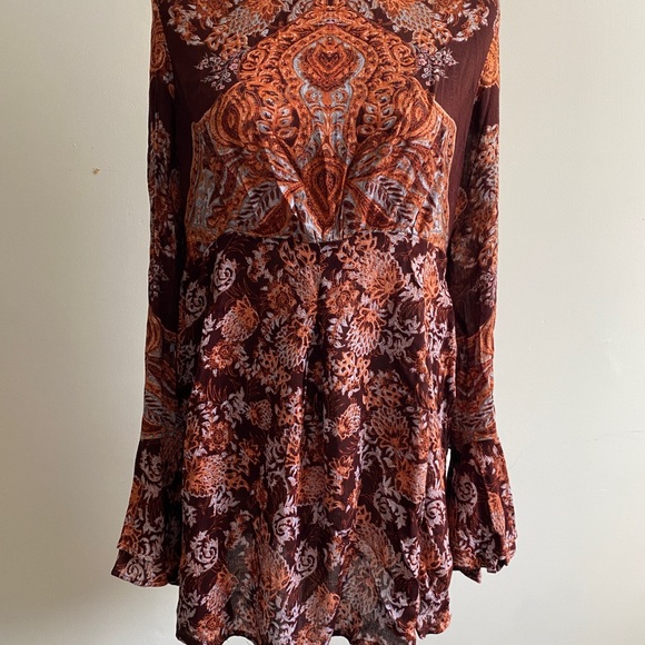 ❌SOLD❌ Gorgeous Free People flowy dress - Picture 6 of 7